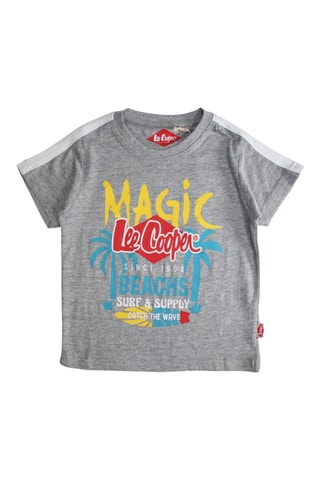 Camiseta - Lee Cooper - Gris