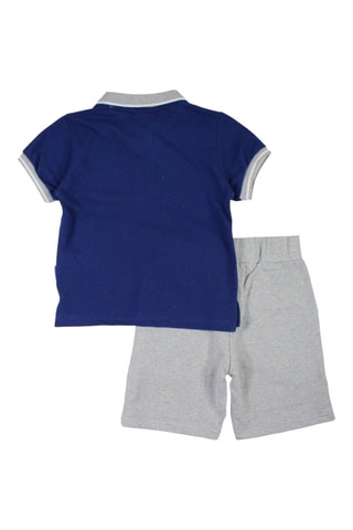 Polo y short - Azul marino