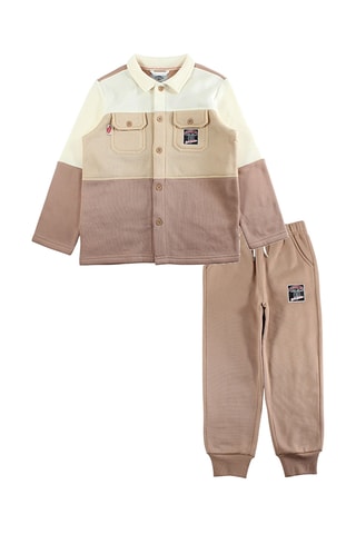 Pantalón de chándal - Beige