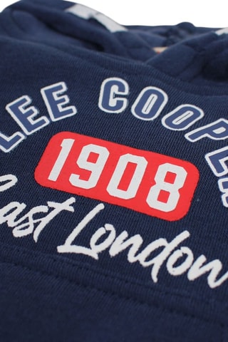 Sudadera con capucha y pantalón de chándal  - Azul marino