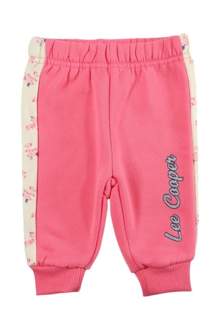 Sudadera y pantalón de chándal  - Beige y rosa