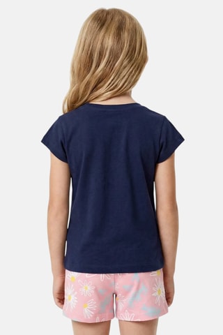 Camiseta y short - Azul marino