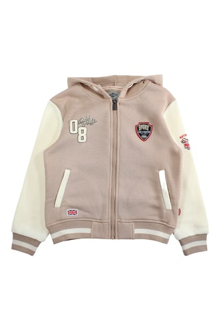 Chaqueta con capucha - Beige