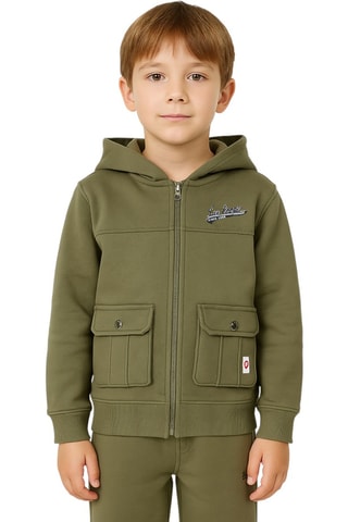 Chaqueta con capucha - Caqui