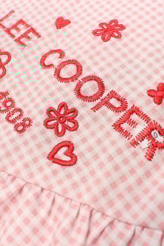 Vestido y pantalón - Rosa - Lee Cooper - Blanco y rosa