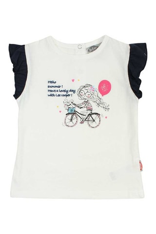 Camiseta y short - Negro y blanco - Lee Cooper - Blanco y negro