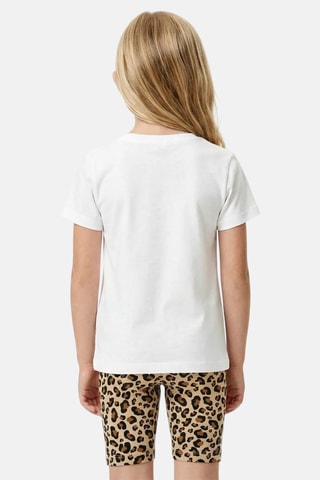 Camiseta y bermudas - Blanco