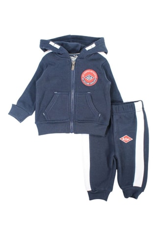 Sudadera y pantalón de chándal  - Azul marino