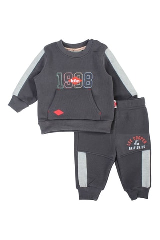 Sudadera y pantalón de chándal  - Negro