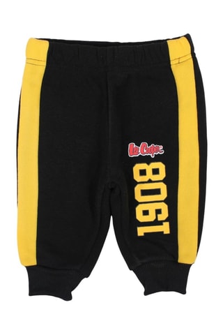 Sudadera con capucha y pantalón de chándal  - Negro