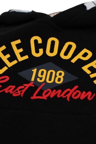 Sudadera con capucha y pantalón de chándal  - Negro