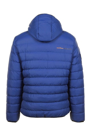 Gewatteerde Jas met Capuchon Ecarfou Koningsblauw - Blauw