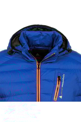 Gewatteerde Jas met Capuchon Ecarfou Koningsblauw - Blauw