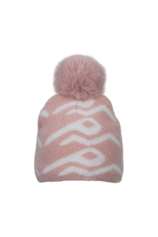 Muts - Roze - Wit en roze