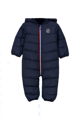 Skipak met Capuchon Meroski - Marineblauw - Blauw en rood