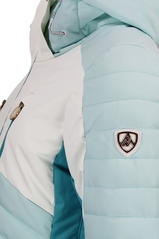 Gewatteerde Jas met Capuchon Acharme - Hemelsblauw - Wit en blauw