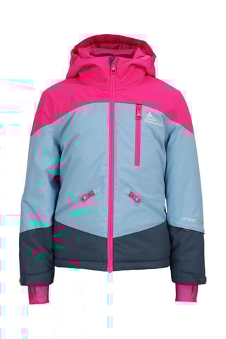 Jasje met Capuchon en Skibroek Facorse - Hemelsblauw en Fuchsia - Blauw en roze