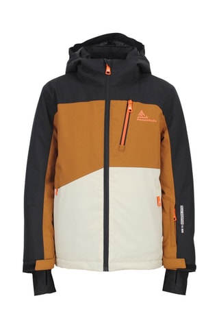 Jasje met Capuchon en Skibroek Ecerome - Zwart en Kaki - Zwart en bruin