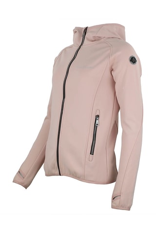 Fleece Jasje met Capuchon Acampo Roze - Roze