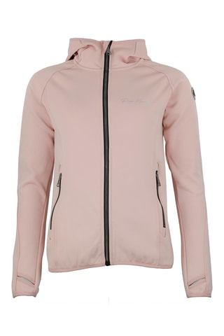 Fleece Jasje met Capuchon Acampo Roze - Roze