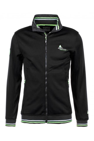 Fleece Sweater Creen Peak Mountain - Zwart - Zwart