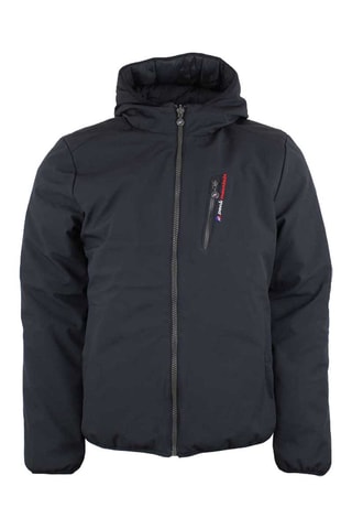 Dubbelzijdige Gewatteerde Jas Colisee Zwart - Zwart