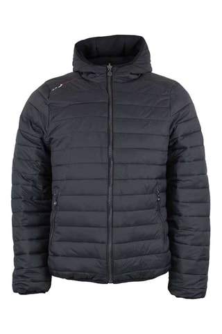 Dubbelzijdige Gewatteerde Jas Colisee Zwart - Zwart