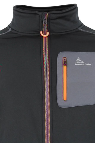 Fleece Jasje Cemaro Zwart - Zwart