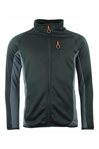 Fleece Jasje Cemon Zwart en Grijs - Zwart