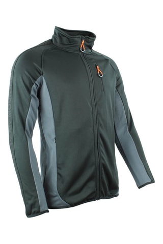 Fleece Jasje Cemon Zwart en Grijs - Zwart