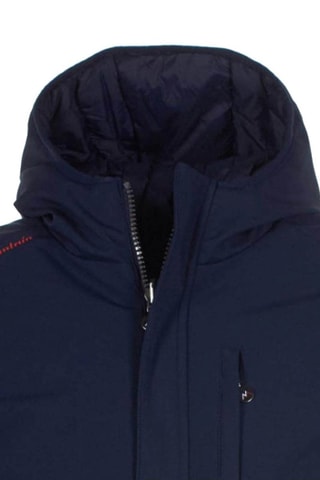 Dubbelzijdige Parka Cesario Marineblauw - Blauw