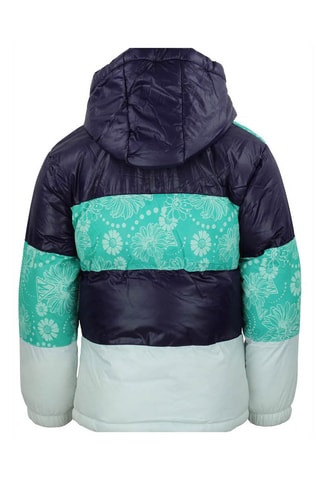 Gewatteerde Jas met Capuchon Galea Paars - Blauw