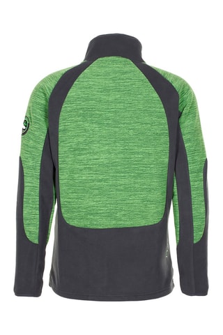 Fleece Jack Cecut Peak Mountain - Gemêleerd Grijs en Anijsgroen - Grijs