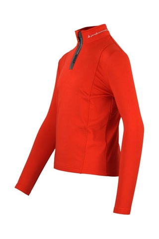 T-shirt Ecanevi - Blauwgrijs - Oranje