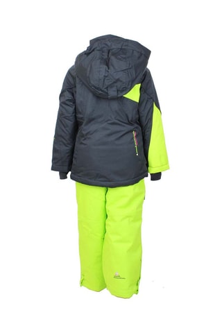 Jasje en Skibroek Famic Zwart en Anijsgroen - Zwart