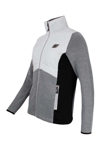 Jasje 2 Materialen Anaples  Wit en Zwart - Grijs