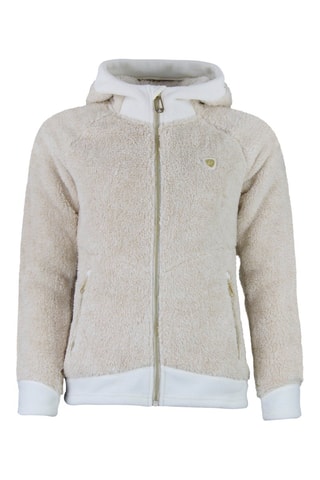 Fleece Jasje Almi - Beige - Beige en wit