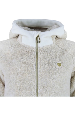 Fleece Jasje Almi - Beige - Beige en wit