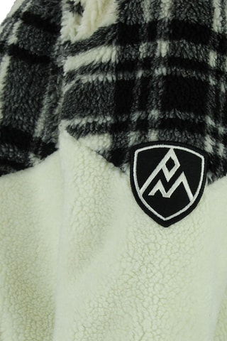 Fleece Jack Aliesse - Wit - Wit en zwart