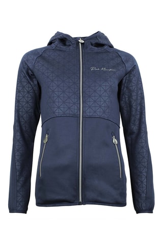 Fleece Jasje met Capuchon Amon Marineblauw - Blauw