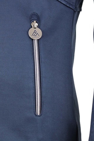 Fleece Jasje met Capuchon Amon Marineblauw - Blauw