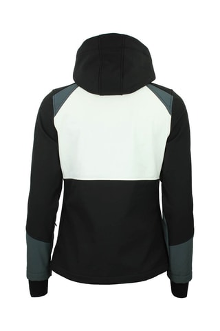 Jack met Capuchon Softshell Ametis  Zwart - Zwart