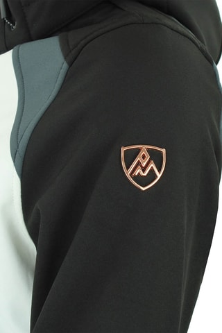 Jack met Capuchon Softshell Ametis  Zwart - Zwart