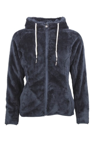 Fleece Jasje met Capuchon Alanzo - Zwart - Zwart