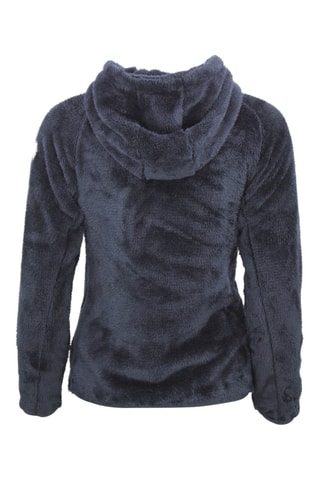 Fleece Jasje met Capuchon Alanzo - Zwart - Zwart