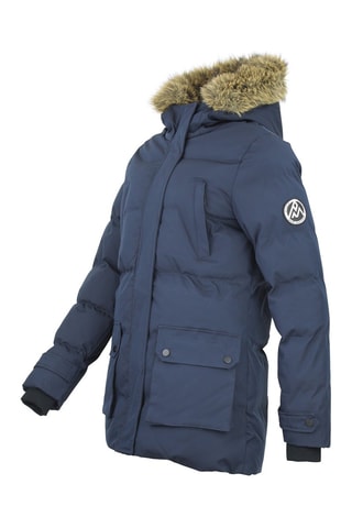 Parka met Capuchon Anabel - Marineblauw - Blauw