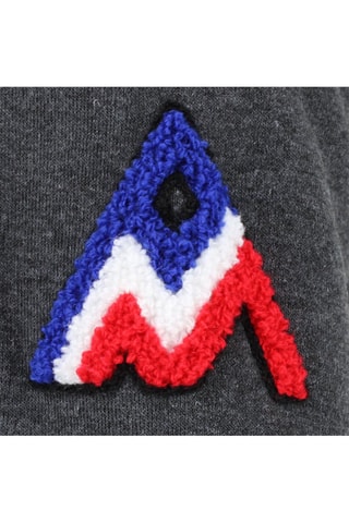 Sweater met Capuchon Aflow Gemêleerd Donkergrijs - Grijs