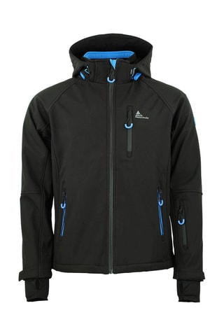 Jack met Capuchon Softshell Cimaleo  Zwart - Zwart