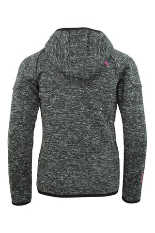 Fleece Sweater Fatora Gemêleerd Zwart - Zwart