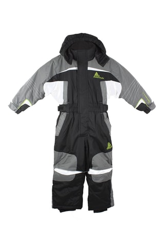 Jumpsuit met Capuchon Eplanx - Zwart - Wit, grijs en zwart